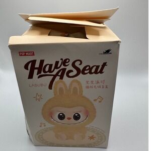 Pop Mart The Monsters‎ Have A Seat Labubu QUQUFigure Blind Box Collectible